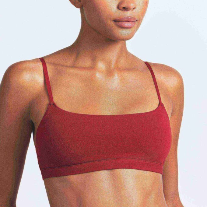 2-PACK BRALETTE I BOMULLSRÖJ MED SKÅL 2-PACK BRALETTE I BOMULLSRÖJ MED SKÅL