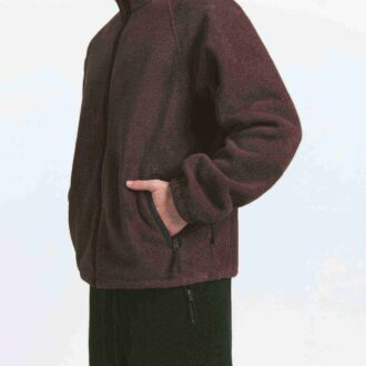 Arctic Fleece Herrjacka med dragkedja