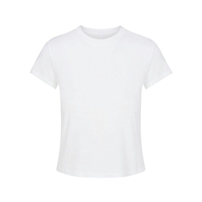 AVSLAPPNAD T-SHIRT MED KRYMPNING AVSLAPPNAD T-SHIRT MED KRYMPNING