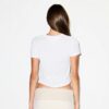 BABY-T-SHIRT MED V-RINGAD BUREN I JERSEY