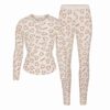 BOMULLSMÖRJAD HENLEY OCH LEGGINGSET
