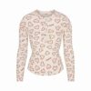 BOMULLSMÖRJAD HENLEY OCH LEGGINGSET
