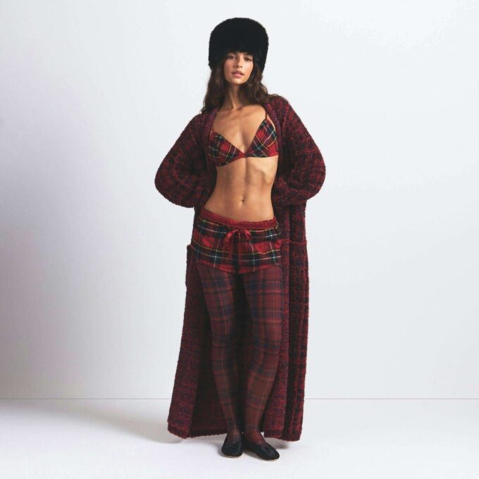 FLANELL SLEEP TRIANGLE BRALETTE FLANELL SLEEP TRIANGLE BRALETTE