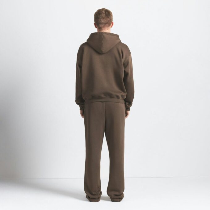 FLEECE LOUNGE HERR AVSLAPPEN HOODIE