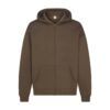 FLEECE LOUNGE HERR AVSLAPPEN HOODIE MED DRAGKEDJA
