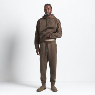 FLEECE LOUNGE HERR AVSNITTADE JOGGERBYXOR