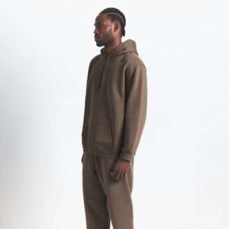 FLEECE LOUNGE HERR KLASSISK HOODIE