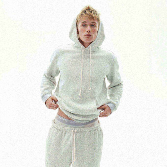 FLEECE LOUNGE HERR KLASSISK HOODIE FLEECE LOUNGE HERR KLASSISK HOODIE