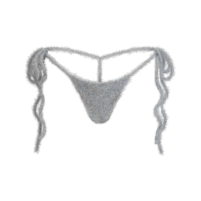 GLITTER-BRALETTE OCH THONG-SET GLITTER-BRALETTE OCH THONG-SET