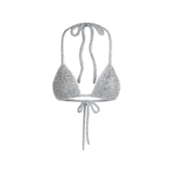 GLITTER-BRALETTE OCH THONG-SET GLITTER-BRALETTE OCH THONG-SET