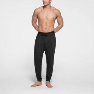 Herr avsmalnande joggingbyxor i friluftsstil