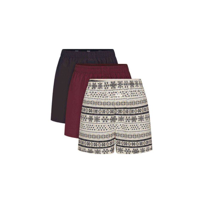 HERR BOXERSKALSONGER I BOMULL POPLIN, 3-PACK HERR BOXERSKALSONGER I BOMULL POPLIN, 3-PACK
