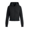HOODIE MED DRAGKEDJA I BOMULL, JERSEY