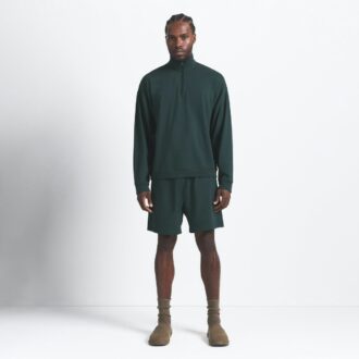 JERSEY LOUNGE HERR AVSLAPPEN TRÖJA MED KVARTSLÄPPDRAGA