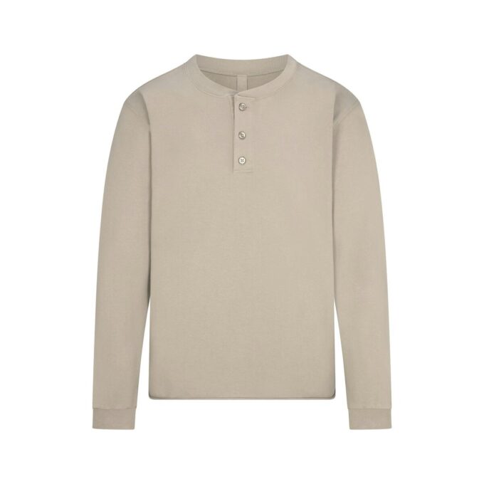 JERSEY LOUNGE HERR RELAXED HENLEY JERSEY LOUNGE HERR RELAXED HENLEY