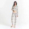KAKTUSPLANTA FLEA MARKET X SKIMS BOMULLSRIBBADE HENLEY- OCH LEGGINGSET