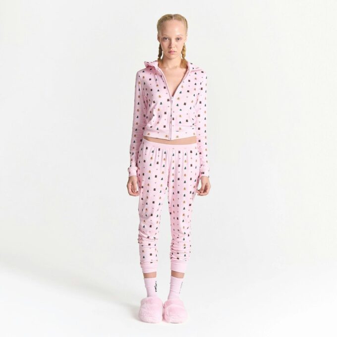 KAKTUSPLANTA FLEA MARKET X SKIMS PLUSH POINTELLE RELAXED LEGGINGS