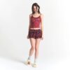 KAKTUSPLANTA FLEA MARKET X SKIMS SKIMS SLEEP LACE LINNE OCH FLANELLSHORT SET