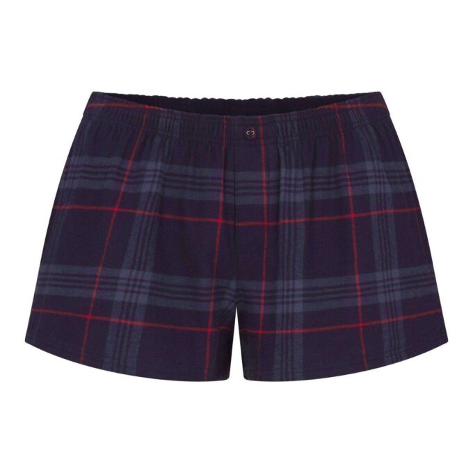 KAKTUSPLANTA FLEA MARKET X SKIMS SKIMS SLEEP LACE LINNE OCH FLANELLSHORT SET