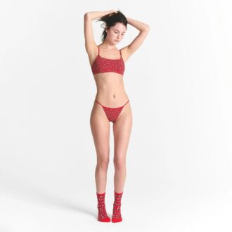 KAKTUSPLANTEN FLEA MARKET X SKIMS BOMULLSRÖJESTRÖJA BIKINI 5-PACK