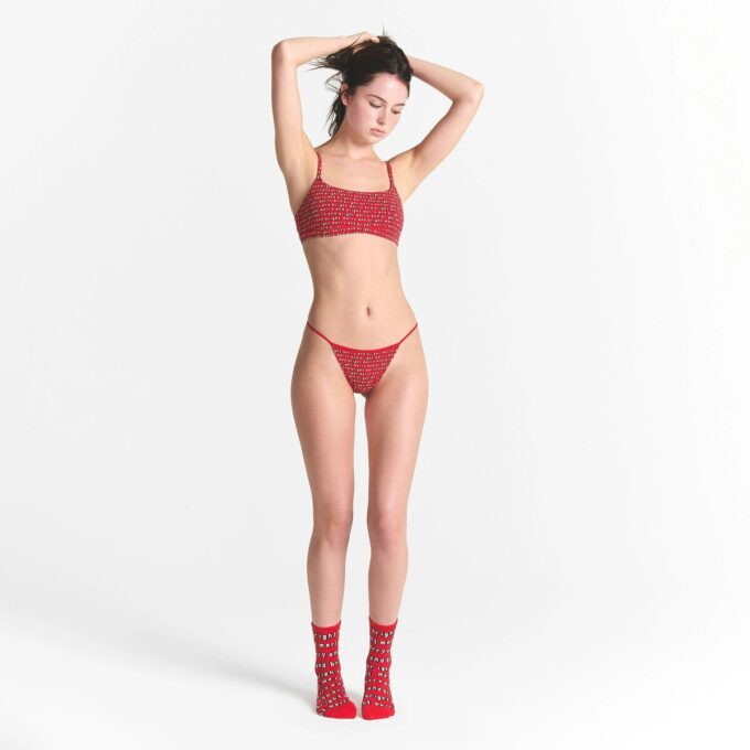KAKTUSPLANTEN FLEA MARKET X SKIMS BOMULLSRÖJESTRÖJA BIKINI 5-PACK KAKTUSPLANTEN FLEA MARKET X SKIMS BOMULLSRÖJESTRÖJA BIKINI 5-PACK