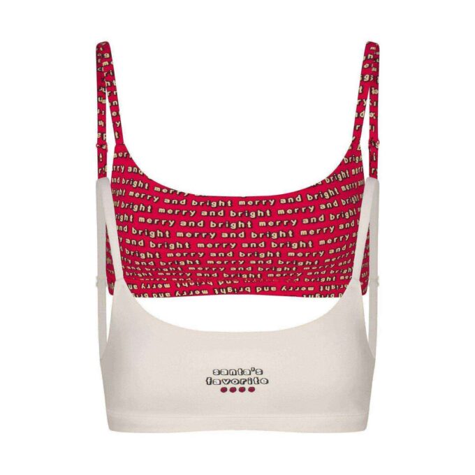 KAKTUSVÄXT FLEA MARKET X SKIMS BOMULL JERSEY SCOOP BRALETTE 2-PACK