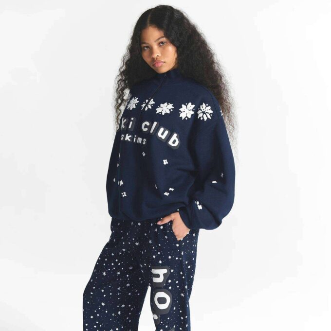 KAKTUSVÄXT FLEA MARKET X SKIMS BOMULLSFLEECKE OVERSIZED KVARTSLÅDA KAKTUSVÄXT FLEA MARKET X SKIMS BOMULLSFLEECKE OVERSIZED KVARTSLÅDA