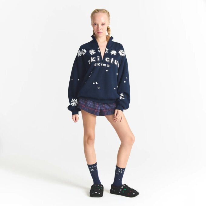 KAKTUSVÄXT FLEA MARKET X SKIMS BOMULLSFLEECKE OVERSIZED KVARTSLÅDA KAKTUSVÄXT FLEA MARKET X SKIMS BOMULLSFLEECKE OVERSIZED KVARTSLÅDA