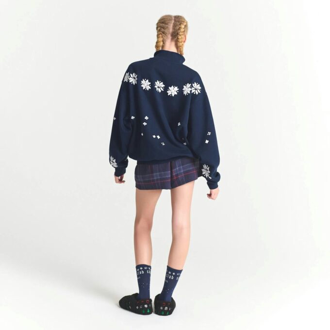 KAKTUSVÄXT FLEA MARKET X SKIMS BOMULLSFLEECKE OVERSIZED KVARTSLÅDA KAKTUSVÄXT FLEA MARKET X SKIMS BOMULLSFLEECKE OVERSIZED KVARTSLÅDA