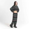 KAKTUSVÄXT FLEA MARKET X SKIMS SKIMS SLEEP CROPPED LÅNGÄRMAD OCH BYXOR SET