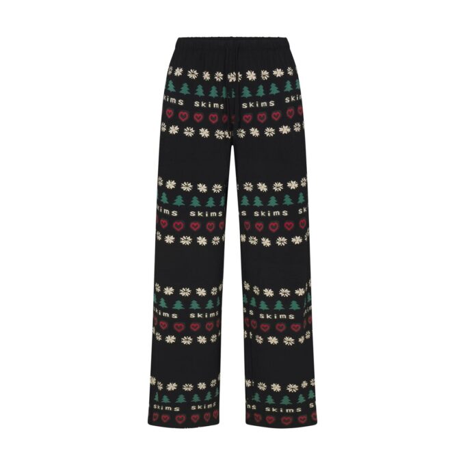 KAKTUSVÄXT FLEA MARKET X SKIMS SKIMS SLEEP CROPPED LÅNGÄRMAD OCH BYXOR SET
