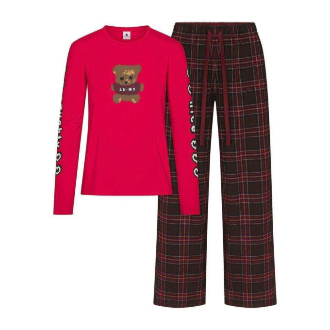 KAKTUSVÄXT FLEA MARKET X SKIMS SKIMS SLEEP FLANELLBYXOR SET KAKTUSVÄXT FLEA MARKET X SKIMS SKIMS SLEEP FLANELLBYXOR SET