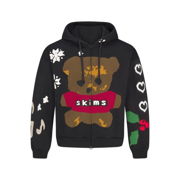 Kaktusväxt Flea Market X Skims Tung fleece herrtröja med dragkedja Kaktusväxt Flea Market X Skims Tung fleece herrtröja med dragkedja