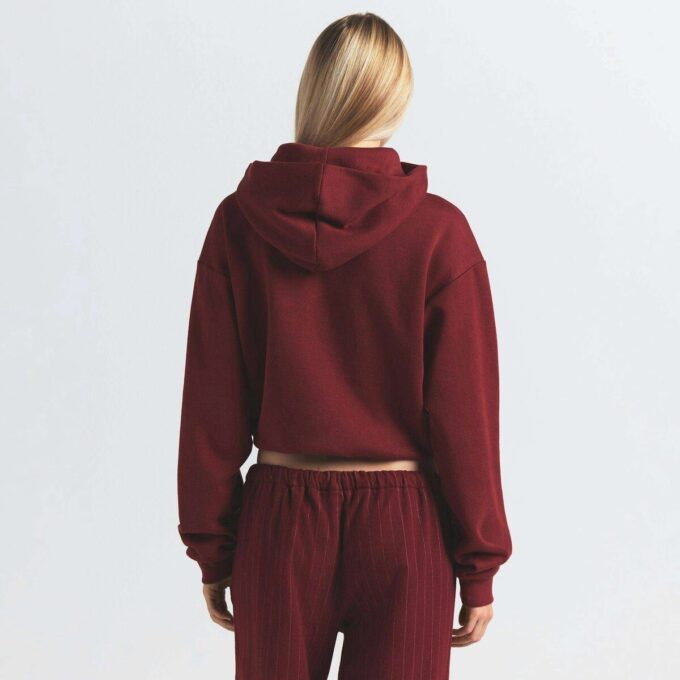 KLASSISK HOODIE I BOMULLSFLEEC KLASSISK HOODIE I BOMULLSFLEEC