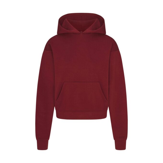 KLASSISK HOODIE I BOMULLSFLEEC KLASSISK HOODIE I BOMULLSFLEEC