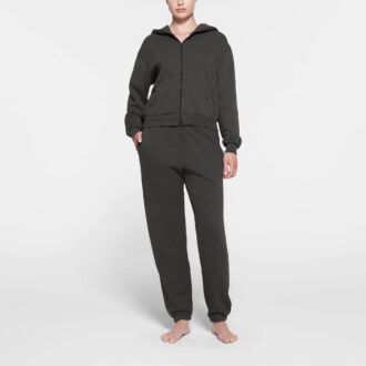 KLASSISK HOODIE MED DRAGKEDJA I FRENCH TERRY KLASSISK HOODIE MED DRAGKEDJA I FRENCH TERRY