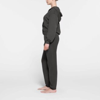 KLASSISK HOODIE MED DRAGKEDJA I FRENCH TERRY KLASSISK HOODIE MED DRAGKEDJA I FRENCH TERRY
