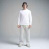 KLASSISK LÅNGÄRMAD T-SHIRT FÖR HERR, FRILUFTSLIV KLASSISK LÅNGÄRMAD T-SHIRT FÖR HERR, FRILUFTSLIV