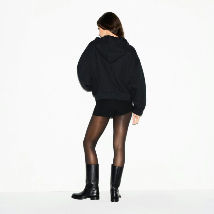KRAFTIGT FLEECE BOXY HOODIE MED DRAGKEDJA KRAFTIGT FLEECE BOXY HOODIE MED DRAGKEDJA