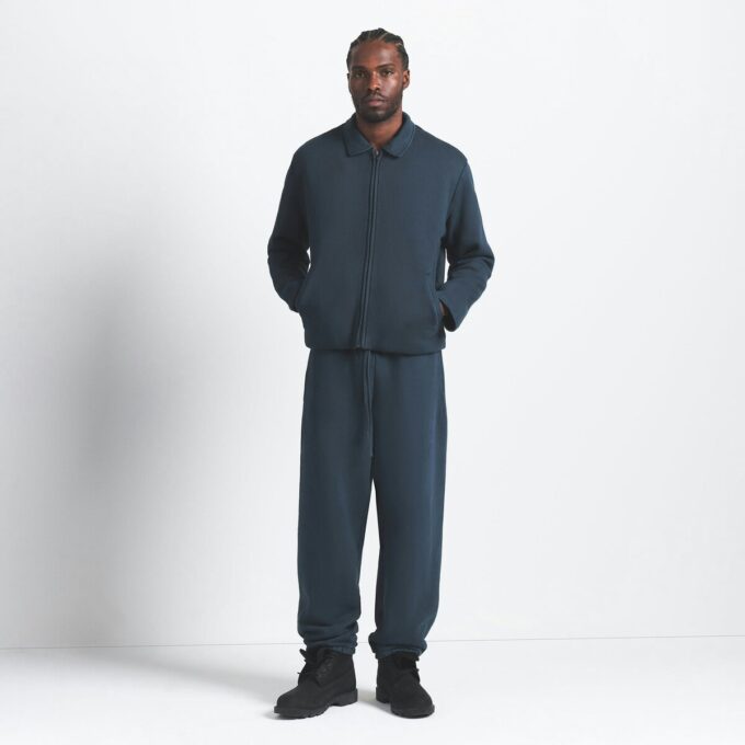 KRAFTIGT FLEECE-HERRJACKA MED SHERPAFODRAD DRAGKEDJA KRAFTIGT FLEECE-HERRJACKA MED SHERPAFODRAD DRAGKEDJA