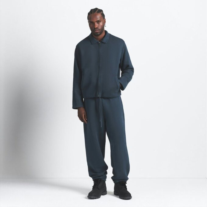 KRAFTIGT FLEECE-HERRJACKA MED SHERPAFODRAD DRAGKEDJA KRAFTIGT FLEECE-HERRJACKA MED SHERPAFODRAD DRAGKEDJA