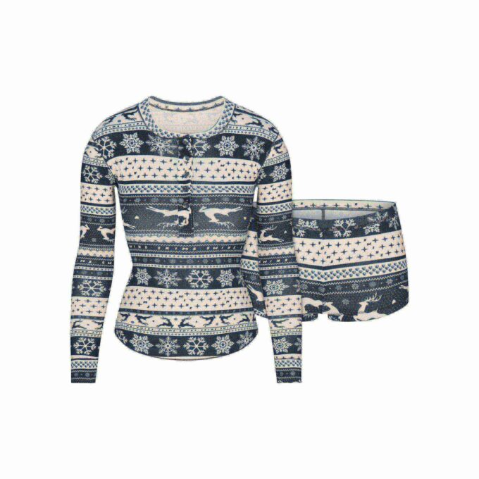 LOGOTYP PLYSCHPOINTELLE HENLEY-SET LOGOTYP PLYSCHPOINTELLE HENLEY-SET