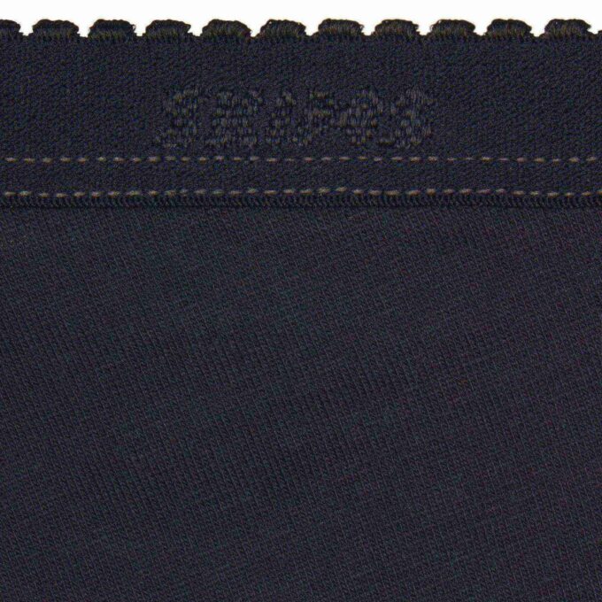 LÄTT BOMULLSBIKINI MED LOGOTYP PICOT STRING LÄTT BOMULLSBIKINI MED LOGOTYP PICOT STRING