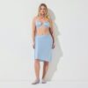 Lättfodrad triangel-bralette i siden