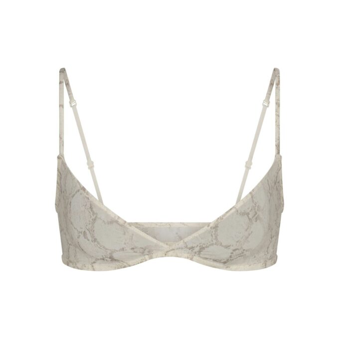 MJÖLKIG TRANSPARENT TRIANGEL-BRALETTE