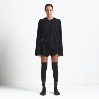 NikeSKIMS LUFTIG V-RINGAD OVERSIZED LÅNGÄRMAD TOPP