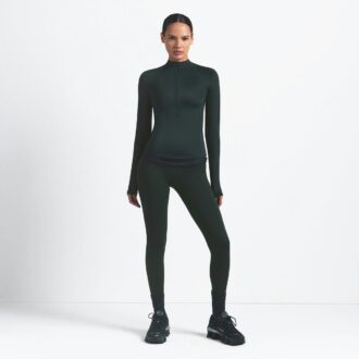 NikeSKIMS SHINE LÅNGÄRMAD HALV DRAGKEDJA