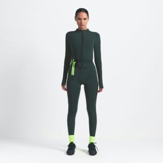 NikeSKIMS VINTAGE SÖMLÖS FULL DRAGKEDJA JACKA
