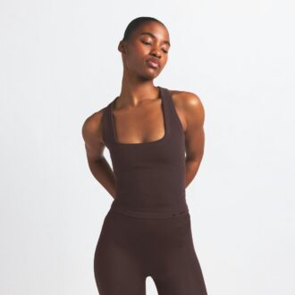 NikeSKIMS VINTAGE SÖMLÖST RACERBACK-LINNE