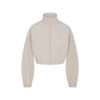 NikeSKIMS VÄVD NYLON CROP JACKA